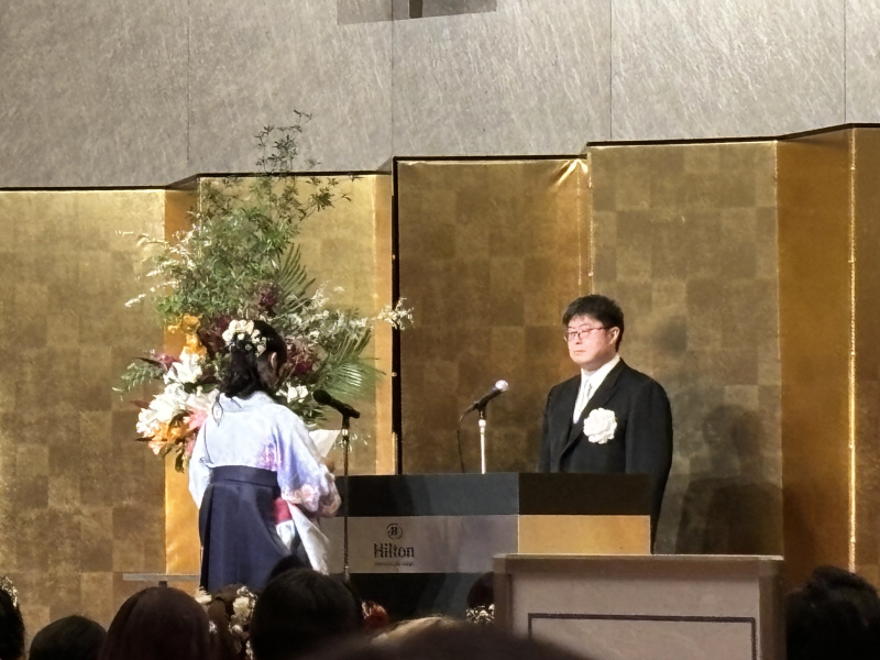 表彰の様子