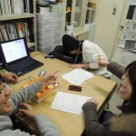 プレゼンの準備中 プレゼンの準備中
