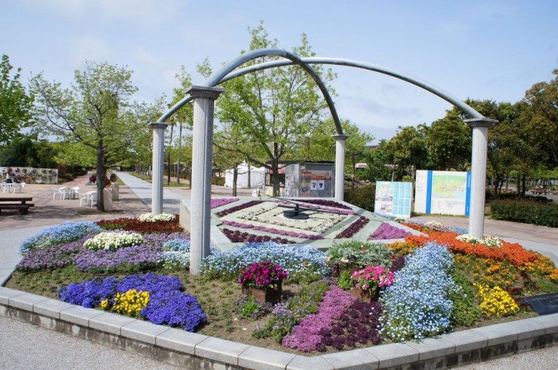 フラワーピクニック2013 花時計花壇 フラワーピクニック2013 花時計花壇