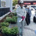 植栽作業の様子