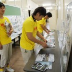 準備の様子(展示)