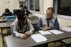 高校販売担当さんと大石先生