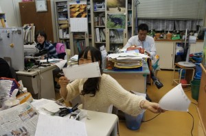 出店担当でーす
