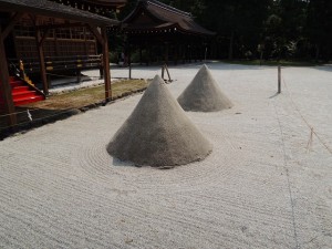 上賀茂神社の立砂