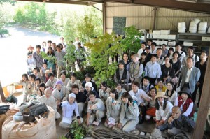 実習見学会2012集合写真