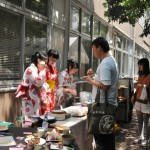 文化祭の様子(お茶屋さん)