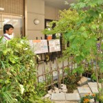 パネルは学生の作品展示など