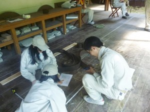 仮組み中