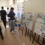 ポスター展示「会場入り口の学科紹介」