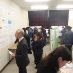 ポスター展示「2年生の設計演習課題の展示」