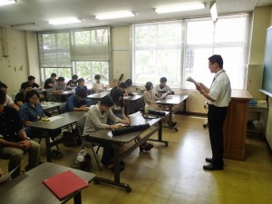研修旅行に関するの説明会
