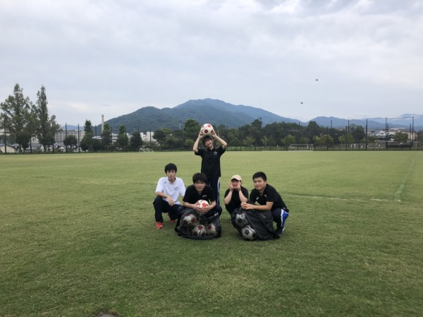 障がい者スポーツ教室(サッカー)でボランティア