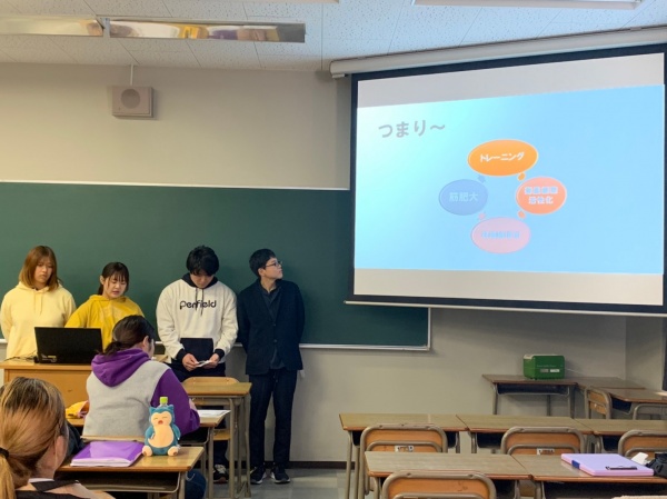 キャリア演習ⅠBでプレゼンテーションを行いました