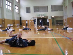 声がとおるように離れてからのインストラクション