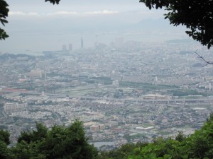 飯盛山からの景色です