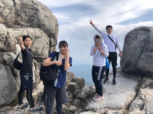 【高木ゼミ】ゼミ研修③『宝満山』標高829mの頂へ