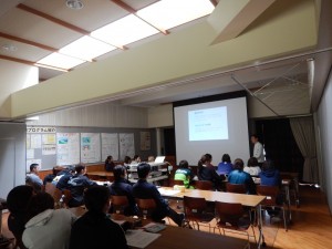 星子先生からは、大学での過ごし方について今一度説明を受けました