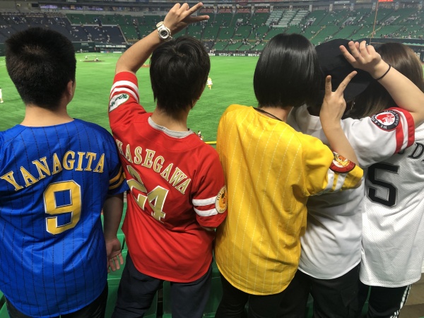 佐藤ゼミで野球観戦に行きました！