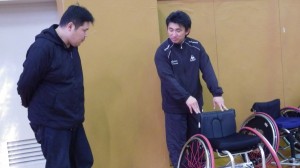 車いすバスケット①