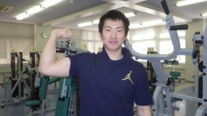 健スポ卒業生として学生に熱心に指導していただいています