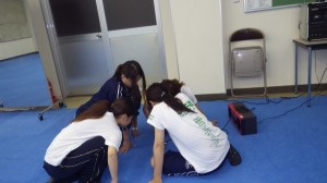 打ち合わせ中・・・
