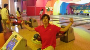 交流会(ボーリング)は盛り上がりました