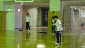 しっかり練習しています