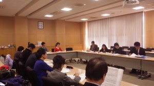 非常勤講師連絡会の様子