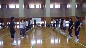 こんな時も、挨拶を大事にしています