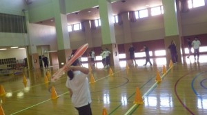 ヘキサスロン(エアロケット)の様子