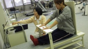 長座体前屈(柔軟性)の測定