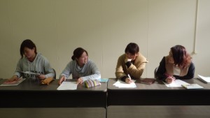 昨日の実行委員会の様子
