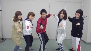 左から畑野さん、合志さん、私、山邉さん、焼山さん