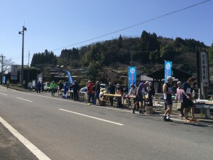 37kmのエイド。