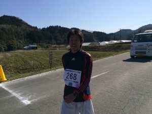 待つこと1時間。ようやく37kmにやった来ました。