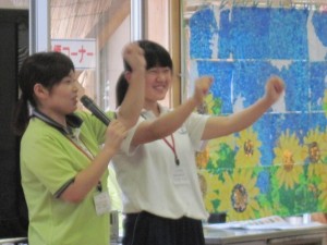 まずは手遊びでリハビリ