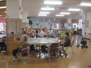 多いときは40名を相手にします