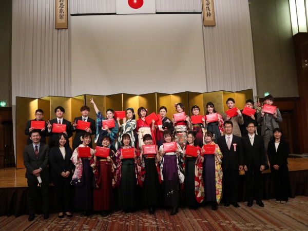 令和2年度卒業証書・学位記授与式が挙行されました