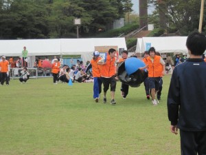 玉運びのデモンストレーション