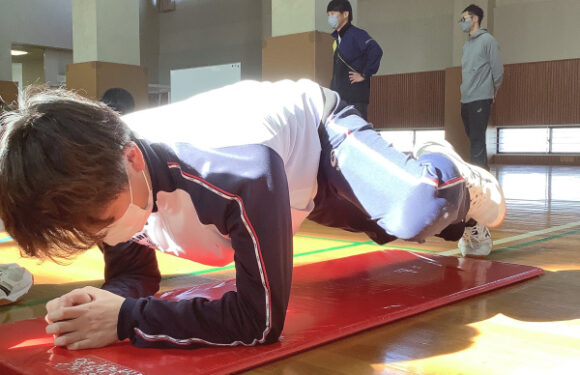 外部トレーナーの指導を受けました