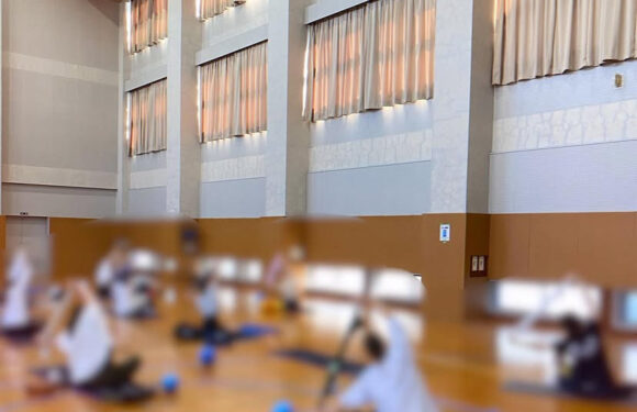 [官学連携]「アラフォーママ健康講座in西日本短期大学　親子ピラティス」を開催しました