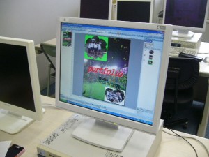 いい感じで表紙が出来上がってきました