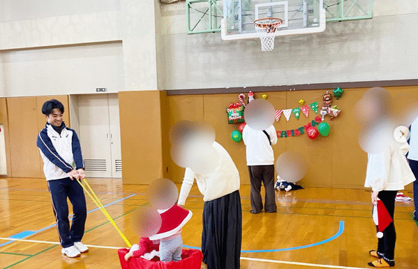 【地域活動報告】西短大の体育館であそぼう！