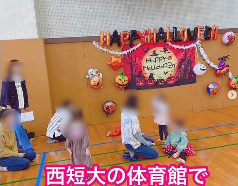 ［地域貢献］10月の「西短大の体育館であそぼう！」を開催しました