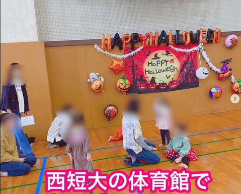 ［地域貢献］10月の「西短大の体育館であそぼう！」を開催しました