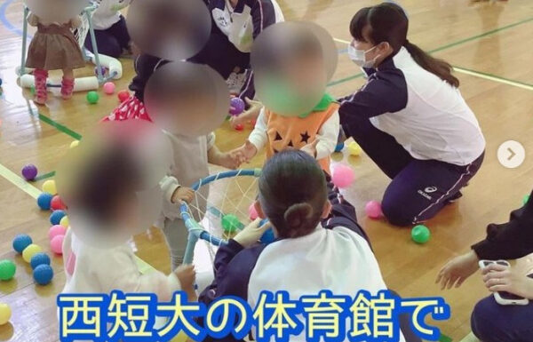 [報告]西短大の体育館であそぼう！（10月）