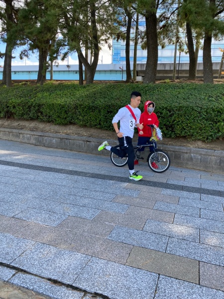 シーサイドももち駅伝を行いました！
