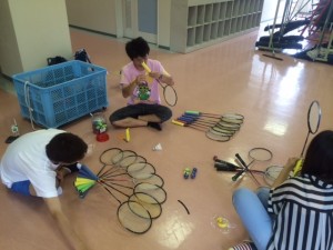 もくもくと作業・・・